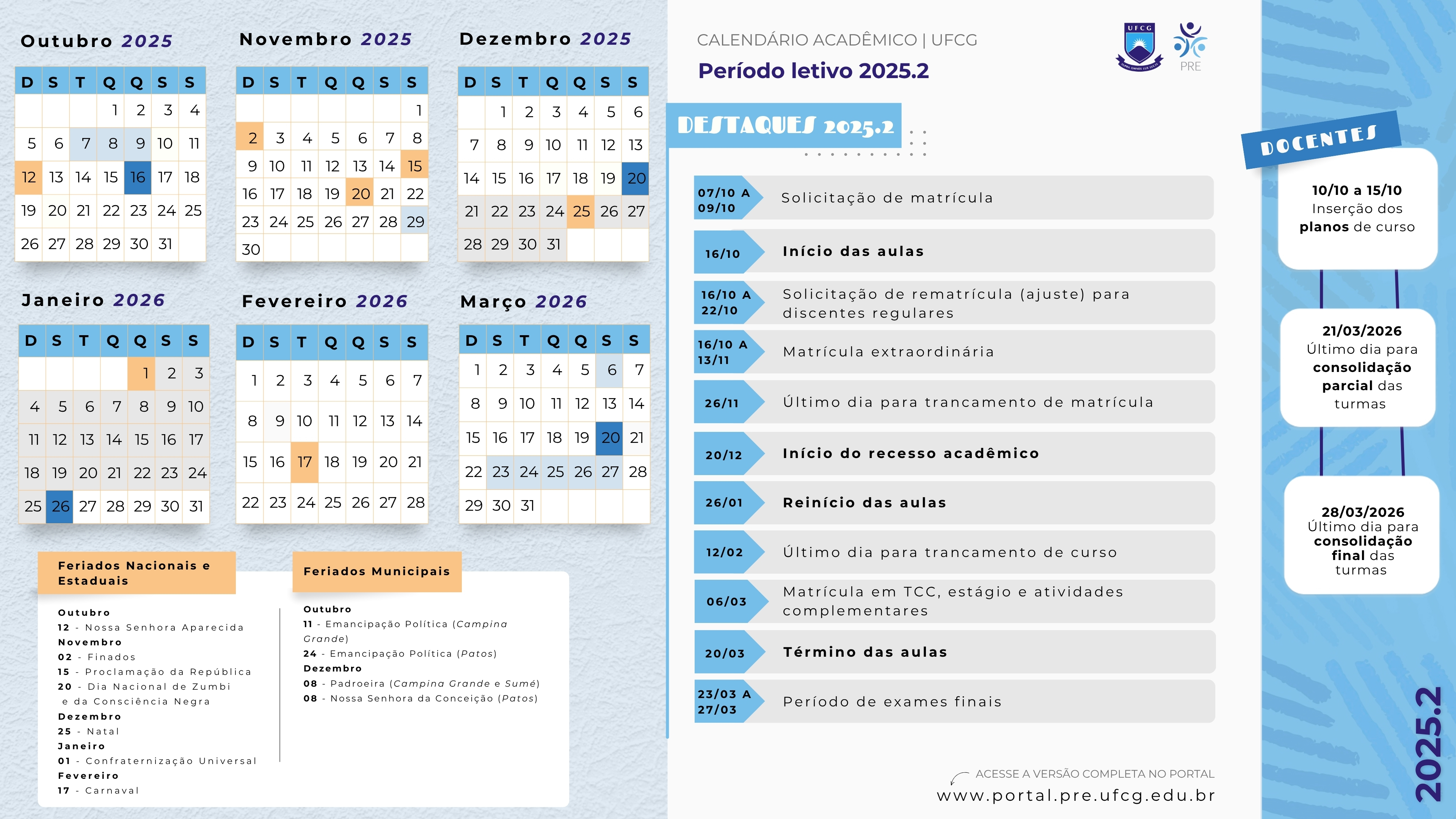 Calendario 2025.2
